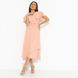 Платье на запах, Счастье влюбленности (розовый поцелуй) - Charutti фото 4