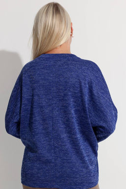 Блузка женская 4326/03/Васильковый меланж - Rise фото 8