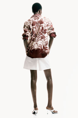 Camisa oversize estampada - H&m фото 6