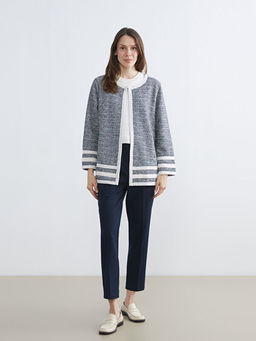 Bisiklet Yaka Desenli Kad?n H?rka