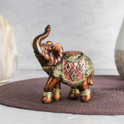 Цена за 2 шт. Статуэтка Слон 10х5х12см / 7121 /уп 2/96/ - Галеонтрейд фото 8