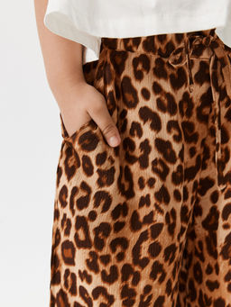 ACOOLA / Брюки детские для девочек Amat_pn леопардовый принт фото 5