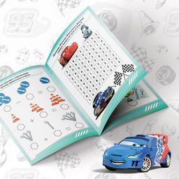 Набор обучающих книг Познаём мир с Тачками, 6 книг по 20 стр., Тачки - Disney фото 6