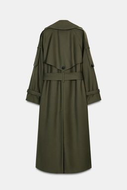 ZW COLLECTION LIMITED EDITION OVERSIZE TRENCH COAT - Zara фото 12