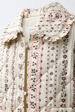 PRINTED PADDED JACKET - Zara фото 5