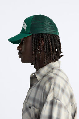 CAP WITH RAISED SLOGAN - Zara фото 2