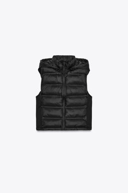 COMBINED PADDED GILET - Zara фото 7