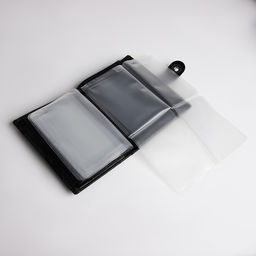 Портмоне мужское 3 в 1 на магните, для купюр, автодокументов и паспорта, цвет чёрный - Simaland фото 7