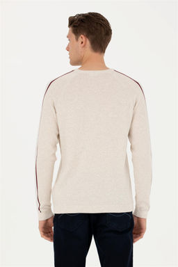 Мужской свитер из каменного меланжа - U.s. polo assn фото 5