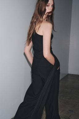 ZW COLLECTION ASYMMETRIC TOP WITH TIE - Zara фото 3