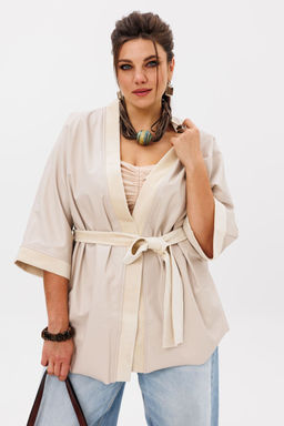 Жакет ANELLI 1342 сливочный нюд