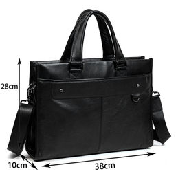 Сумка мужская, кожа, MIRONPAN 38811 Черный