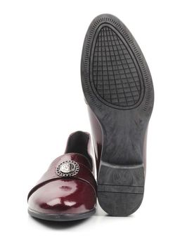 03-DMQN15-3 WINE Полуботинки женские (натуральная кожа) - Фабричный китай фото 14