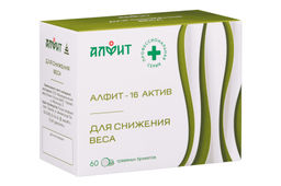 Алфит-актив 16 (для снижения веса) БАД в брикетах Алфит 5794