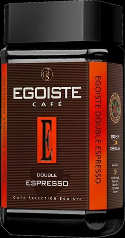 EGOISTE. Espresso Double 100 гр. стекл.банка