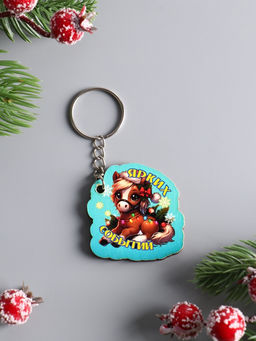 Цена за 3 шт. Брелок для ключей на кольце Лошадь. Ярких событий, 4?4.5 см