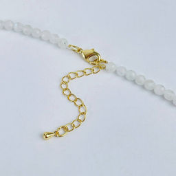 Бусы из Лунного камня огранка