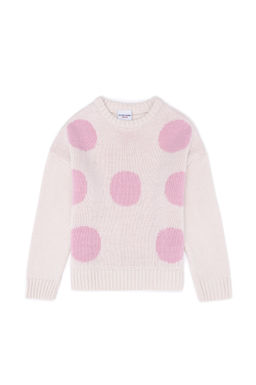 U. S. Polo Assn Кремовый свитер с круглым вырезом для девочек - U.s. polo assn фото 6