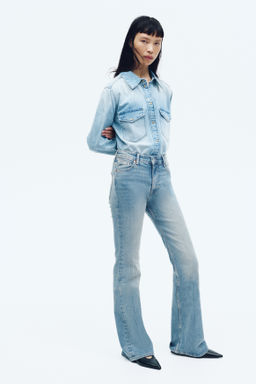 Flared High Jeans - H&m фото 12