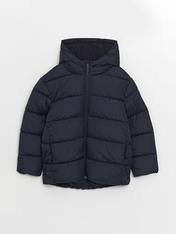 Kap??onlu Erkek ?ocuk ?i?me Mont