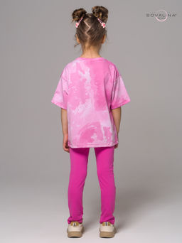 Костюм Мун тайдай розовый-ягода - Sovalina фото 8