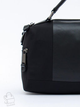 Сумка женская кожаная 878-15JAQ black  Polina&Eiterou  в Новосибирске