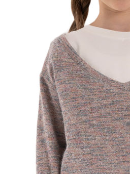 Джемпер для девочки О67075 - Карамелли фото 5