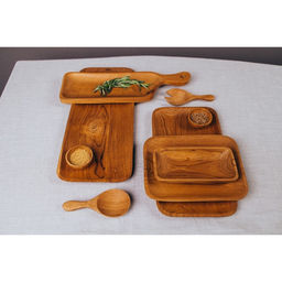 Миска 12х12х7 см, тиковое дерево - Simaland фото 4