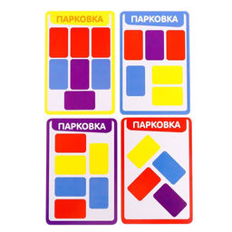 Развивающий набор-сортер Умные машинки,12 машинок, пластиковые карточки, по методике Монтессори - Iq-zabiaka фото 2