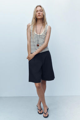 STRIPED KNIT TOP - Zara фото 7