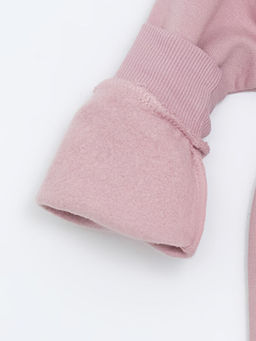 Bisiklet Yaka Bask?l? K?z Bebek Sweatshirt - Waikiki фото 2