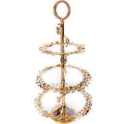 30421 Конфетница 3-х ярус. ВАНЕССА-ПРЕМИУМ LR (х6) - Mayer&boch фото 2