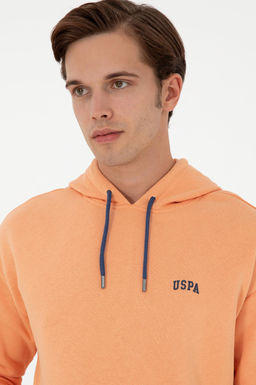 Мужской оранжевый базовый свитшот Неожиданная скидка в корзине - U.s. polo assn фото 2