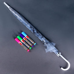 Зонт раскраска Единорожки + маркеры - Funny toys фото 10