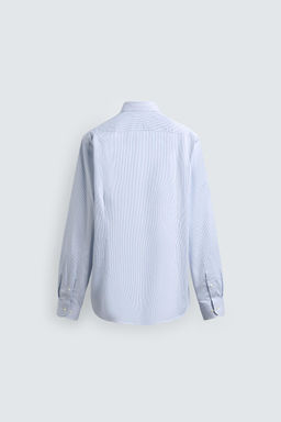 CAMISA REGULAR FIT ALGOD?N / Rayas - Zara фото 8