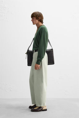 COLOUR BLOCK WOOL SWEATER X HARRY LAMBERT - Zara фото 4