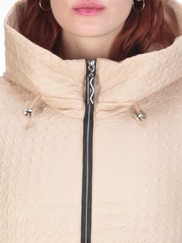 167 BEIGE Куртка демисезонная женская ROVITHI (100 гр.синтепона) - Fashion фото 10