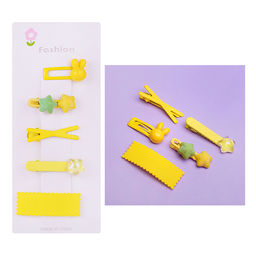 Набор заколок для волос "Желтое настроение" в пакете