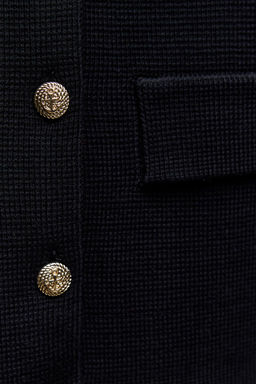 BUTTONED KNIT CARDIGAN - Zara фото 9