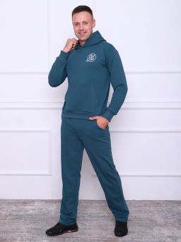 Ричард(петроль) костюм , 80% хлопок, 20% п/э