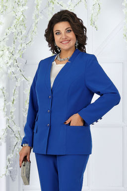 Платье Ninele 7431-Р темно-синий - Mira fashion фото 1833