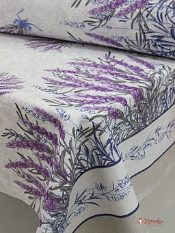 Рогожка Очарование лаванды, ш.1.5м, хлопок-100%, 165гр/м.кв