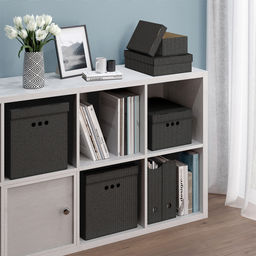 VAL CG-3VP-BL-85mono Лоток для бумаг верт,6шт.,3шт-29,5*23,5*8,5см,3шт-31*23,5*8,5см,CLASSIC GREY, шт