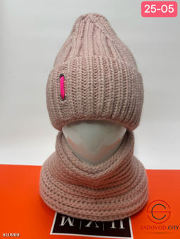 Комплект зимний шапка и снуд - Bruno фото 4