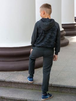 Спортивный костюм К033, черный от фабрики Спортсоло