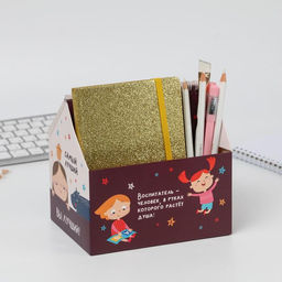 Шкатулка - домик Любимый воспитатель, + планер 50 листов - Artfox фото 4