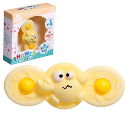 Спиннер для ванной Крабик, на присоске