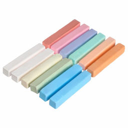 Мелки цветные, 12 штук, 10 цветов Смешарики фото 3