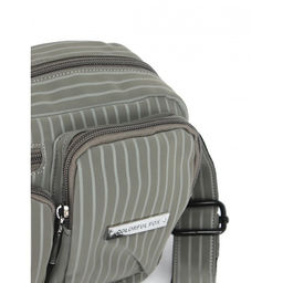 Сумка женская текстиль CF-997, 1отд, плечевой ремень, серый SALE 264798 - Bobo фото 9