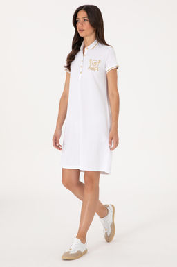 Kad_n Beyaz _rme Elbise Sepette S_rpriz _ndirim